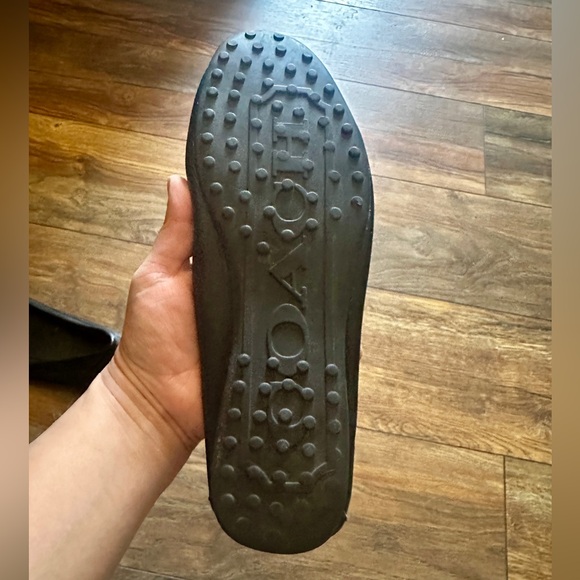 Black and silver Coach loafers - Picture 5 of 7